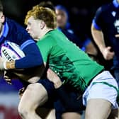 Luke Townsend in action for Scotland during their 82-7 home loss to Ireland  in the Under-20 Six Nations at Glasgow's Scotstoun Stadium on Friday (Pic: Ross MacDonald/SNS Group/SRU)