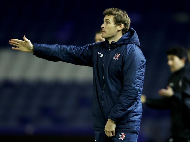 Matt Taylor has confirmed that verbal terms have been agreed with a ‘player of football league experience’ for them to join the Grecians until the end of the season.