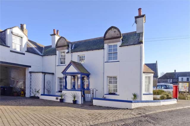 Fern Neuk is a beautiful Victorian villa in Coldingham's High Street. Photos: Hastings