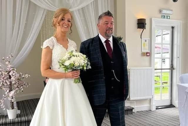Borders bridegroom gets to hear his wife say “I do” after years of hearing loss