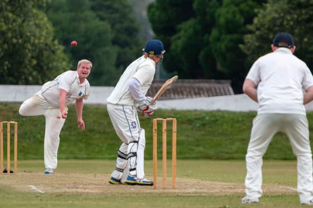 Action from the anniversary six-a-side match at Kelso (picture by Gavin Horsburgh)