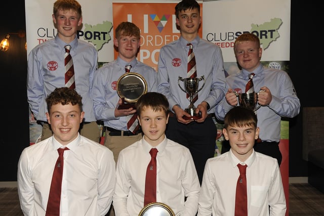Peebles Rugby Club and Peebles High School's youth section have been named as club of the year