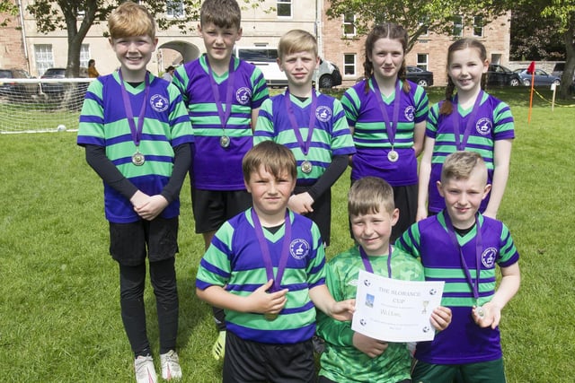 Wilton Primary School were runners-up for 2022's Slorance Cup at Denholm on Friday, losing out 1-0 to Drumlanrig St Cuthbert's Primary in the final