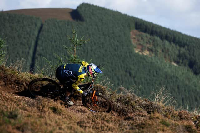 Action from last year's Enduro World Series event at Innerleithen (Photo: ESO Sports)