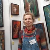Greenlaw's June Bell with her superb fantasy/nature fusion pieces.