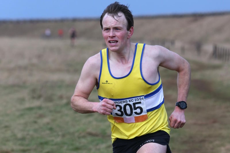 Lauderdale Limper Marc Wilkinson finished fourth in 30:11 in Sunday's Borders Cross-Country Series senior race at Dunbar
