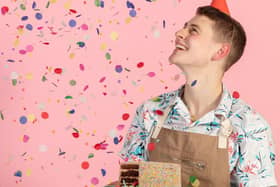 Bake Off winner Peter Sawkins' new book is all about the fun. Photo: Susie Lowe.