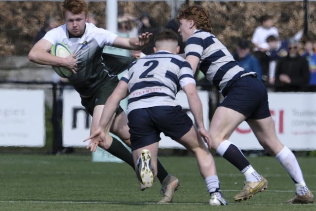 Hawick losing 22-7 to Heriot's in the preliminary round of Saturday's Melrose 7s