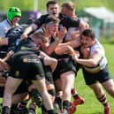 Southern Knights losing 36-11 to Stirling Wolves at Bridgehaugh Park in May (Pic: Bryan Robertson)