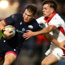 Hector Patterson on the ball for Edinburgh during their 28-26 pre-season friendly loss hosting Ulster at the capital’s Hive Stadium last Friday (Photo: Ewan Bootman/SNS Group/Edinburgh)