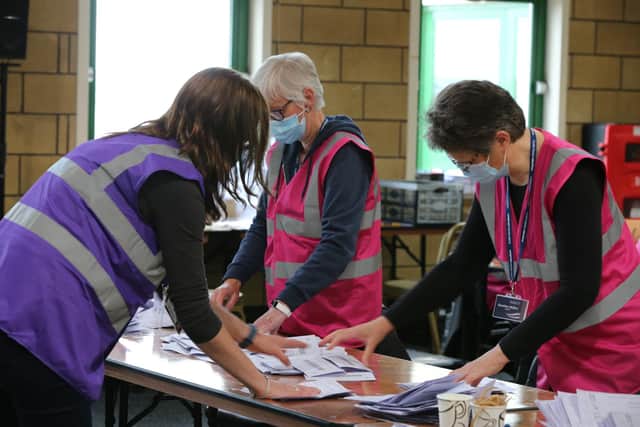 Counting in process at Kelso