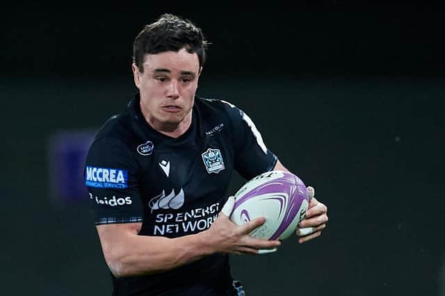 Lee Jones playing for Glasgow Warriors against Montpellier in France in April (Photo by Alex Caparros/Getty Images for EPCR)