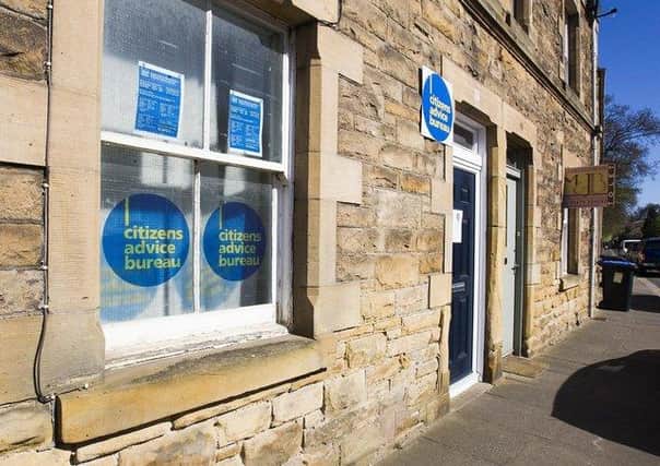 The Citizens Advice Bureau in Kelso.