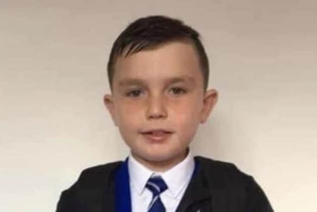 Dean Irvine, 11, drowned in the Avon Water in Stonehouse, Lanarkshire, on Saturday