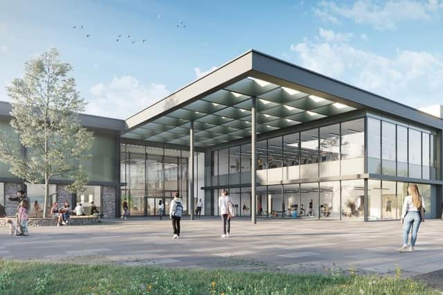 Galashiels Campus vision. Image: JM Architects.