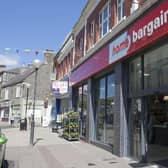 The former Home Bargains store in Galashiels' Channel Street.