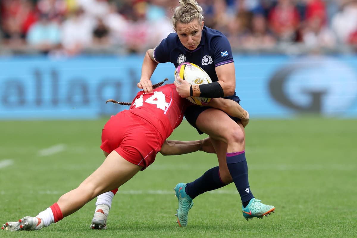 Lisa Thomson Borderers Lana Skeldon, Chloe Rollie and Lisa Thomson help Scotland to ...