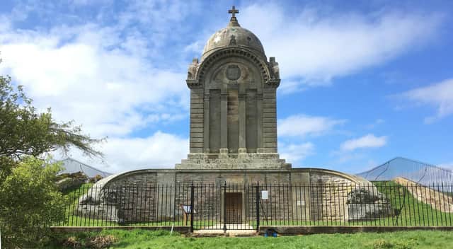 ​The mausoleum on Gersit Law has been restored.