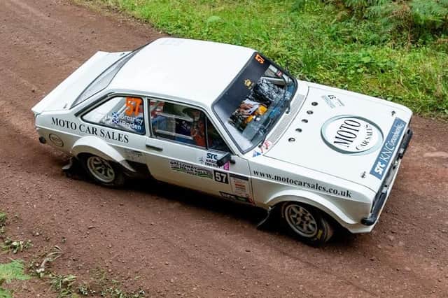 Alistair Brearley and co-driver Gerry Bryden in action in this year's Motorsport UK Scottish Rally Championship (Pic: Motorsport UK Scottish Rally Championship)
