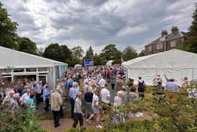 The Borders Book Festival enjoyed record numbers through the gates this year.