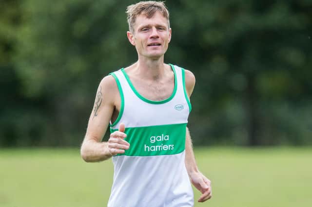 Jedburgh running enthusiast Clark Scott (Photo: Bill McBurnie)