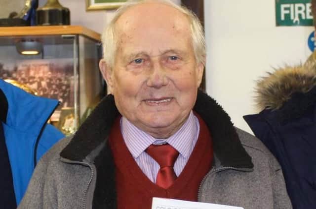 Late Gala Rovers stalwart Ellis McGregor pictured in 2019 (Pic: Gala Fairydean Rovers)