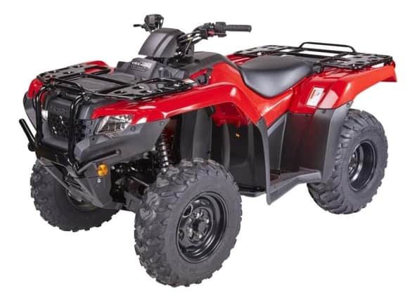 A Honda 420 quad bike, like the one stolen from a farm in Lauder.