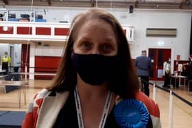 Jenny Linehan, who won the by-election for the Leaderdale and Melrose council seat for the Scottish Conservatives.