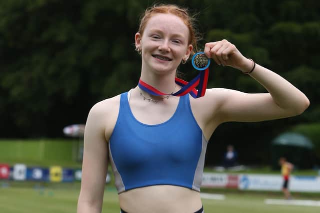 TLJT's Evie Renwick will be on the run at Grangemouth Stadium this weekend (Pic: Steve Cox)