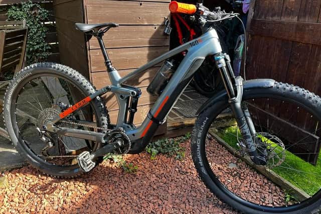 One of the bikes stolen in Selkirk.