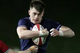 Kerr Johnston in action for Scotland's under-20s during their 37-29 loss to Wales in Colwyn Bay in rugby's age-grade Six Nations on Friday (Photo: Laszlo Geczo/Inpho)