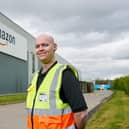 Callum Barker from Glenrothes has worked at the Amazon in Dunfermline since it opened in 2011