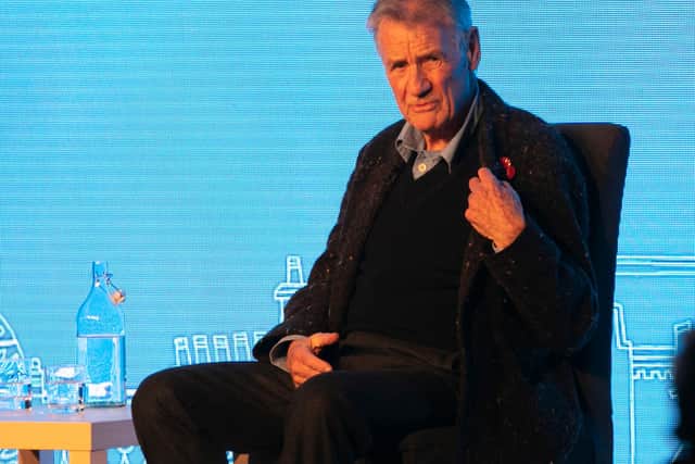 Monty Python legend Michael Palin was a highlight on the Wednesday. Photo: Lloyd Smith