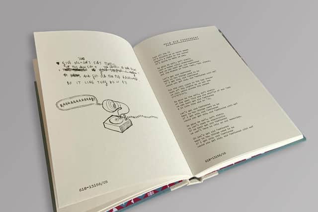 The book includes drawings by the tragic Frightened Rabbit frontman.