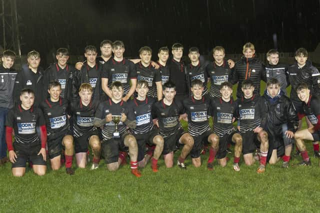 Kelso Harlequins after their victory this week (Photo: Bill McBurnie)