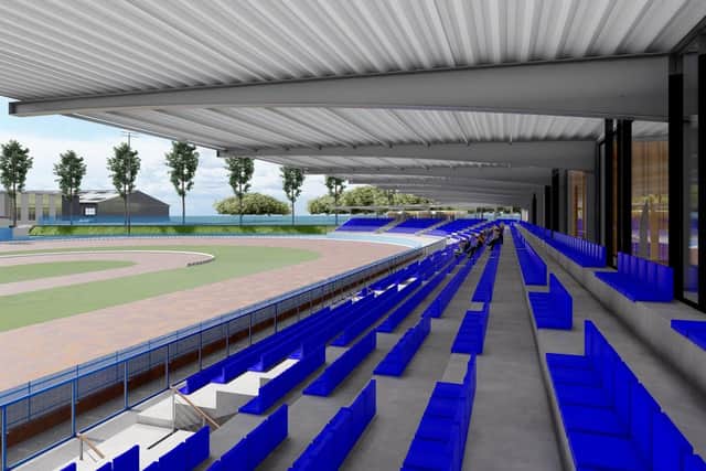 Artist's impression of Monarchs' new home, West Lothian Community Stadium Pic: Edinburgh Monarchs Speedway