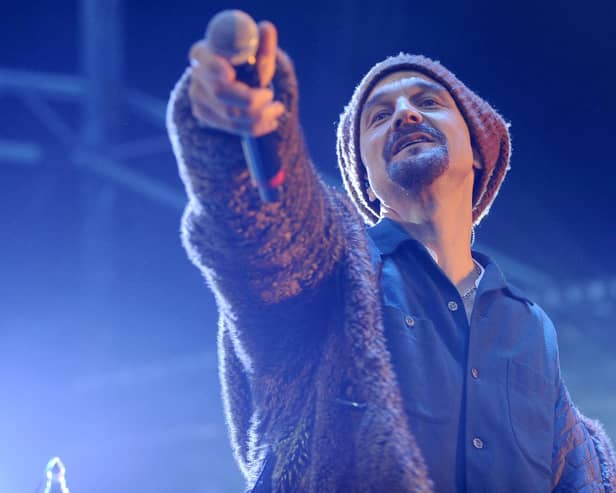 James frontman Tim Booth performing in Linlithgow in 2018 (Pic: Michael Gillen)