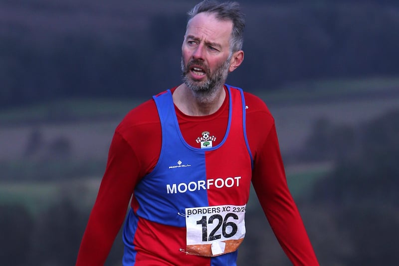 Moorfoot Runners over-50 Mark Newell clocked 35:58, placing 128th at Denholm's Borders Cross-Country Series meeting on Sunday
