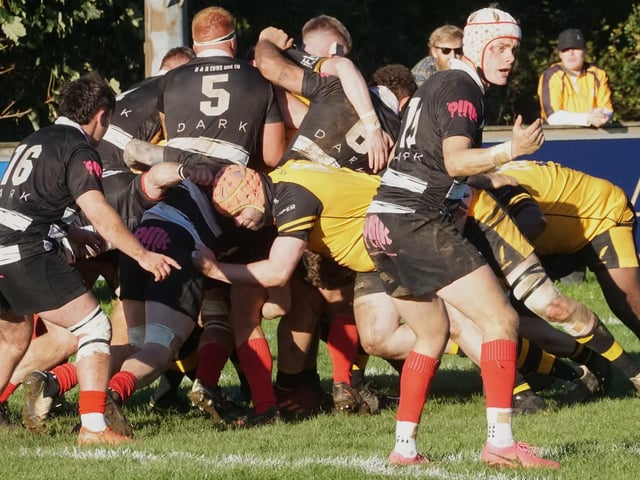 Kelso losing 48-5 away to Currie Chieftains in Edinburgh on Saturday (Photo: Bob Douglas)