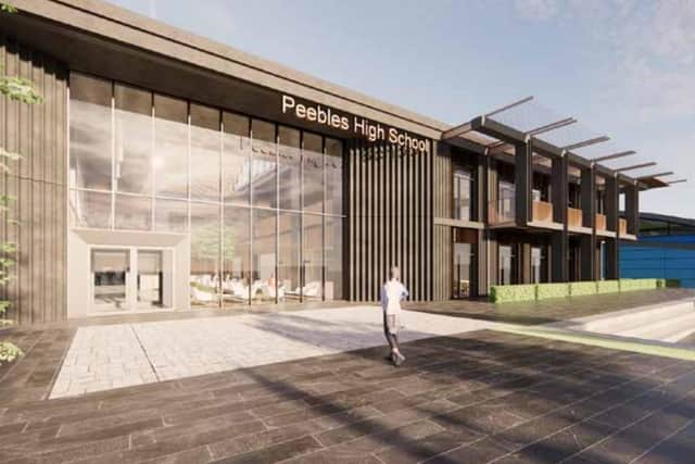 How the proposed new Peebles High School would look