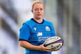 Lana Skeldon during a Scotland training session at the Oriam in Edinburgh in September 2022 (Photo by Ross Parker/SNS Group/SRU)