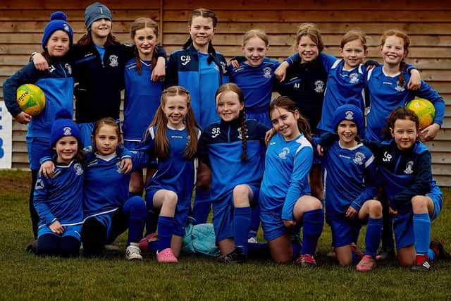 Leithen Vale Sports Club's girls' under-11 squad (Photo: Natalie Martin)