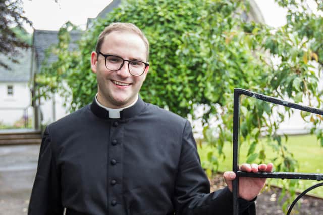 Father Martin Eckersley, Jedburgh. (Photo: BILL McBURNIE)