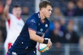 Scrum-half Hector Patterson followed up his try during Edinburgh’s 28-26 pre-season-friendly loss hosting Ulster at the capital’s Hive Stadium on Friday, September 4, with another away to Harlequins in London last Friday (Photo: Ewan Bootman/SNS Group/Edinburgh)
