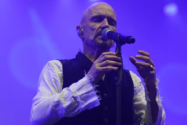 James frontman Tim Booth performing at This is Tomorrow on Thursday (Photo: Bennett Media)