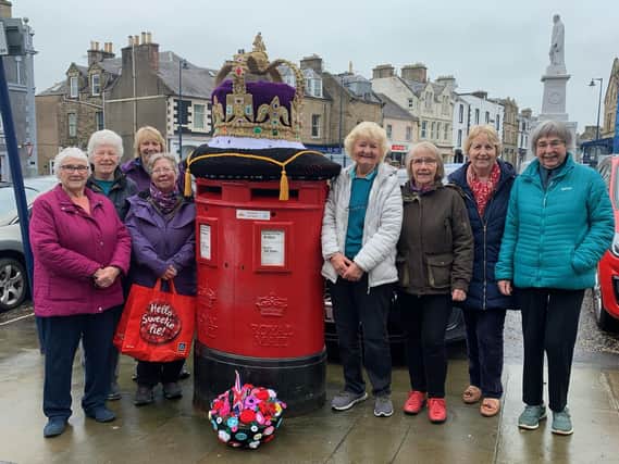 Some of the Souter Stormers risk losing their anonymity by standing next to their latest creation. Photo: Grant Kinghorn.