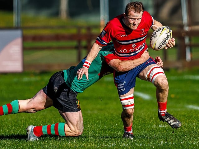 Peebles losing 29-14 hosting Highland at the Gytes on Saturday (Photo: Stephen Mathison)