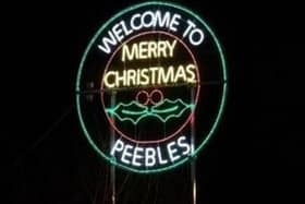 A funding request has been made for new Christmas lights in Peebles.