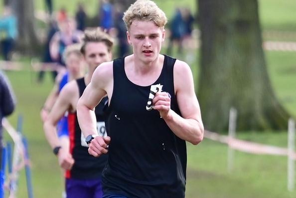 Peebles High School's Thomas Hilton was second boy under 20 in 20:19 at this month's Scottish Schools' Athletic Association secondary schools cross-country championships