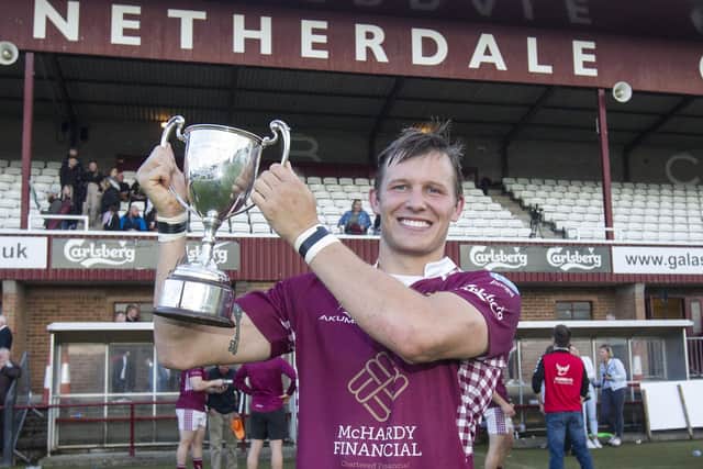 Gala Captain Liam Scott (Pics by Bill McBurnie)